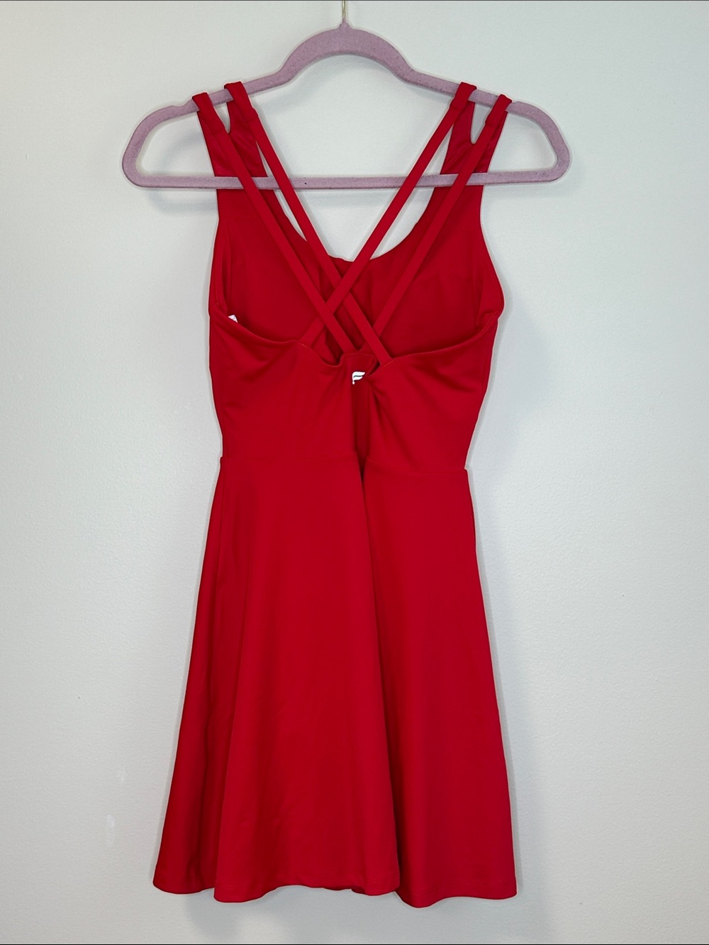Fabletics Red Activewear Dress Size Small - Picture 3 of 7